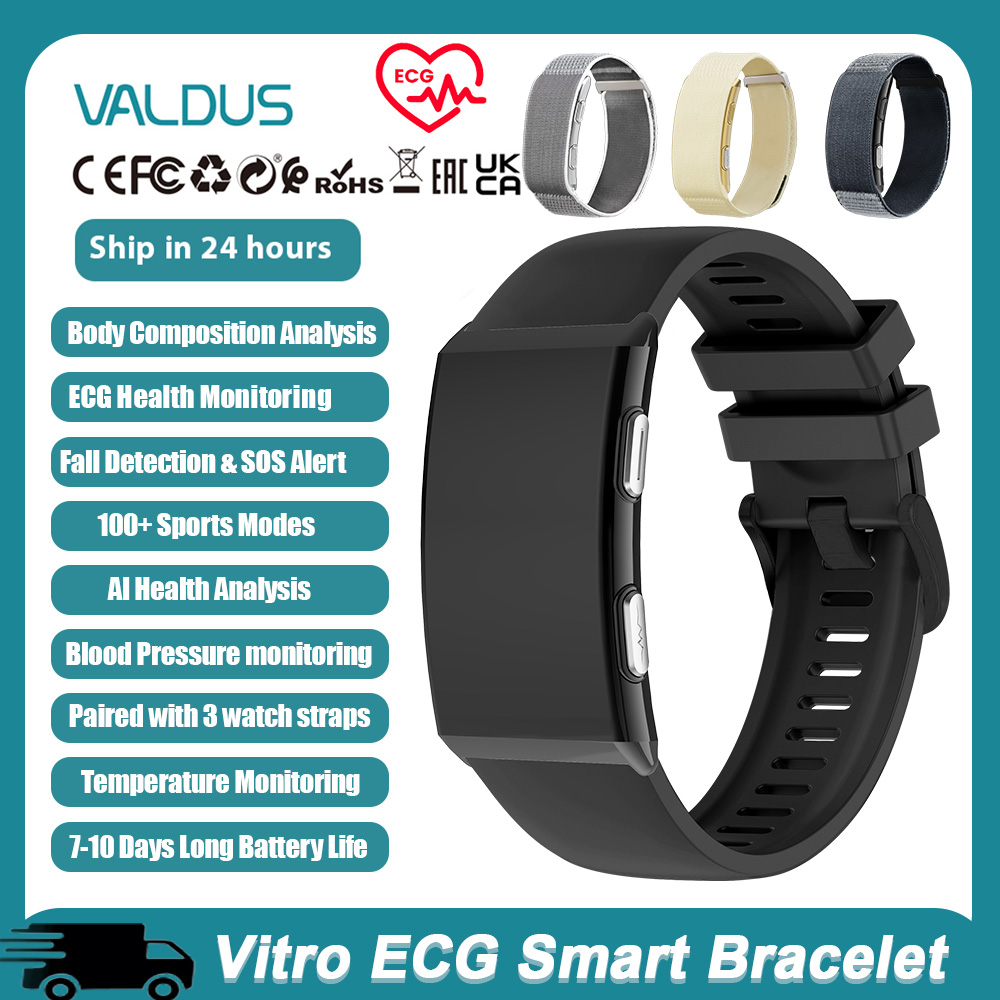 Fall Detection Watch - VALDUS 2026 Nuovo VITRO SENZA Schermo