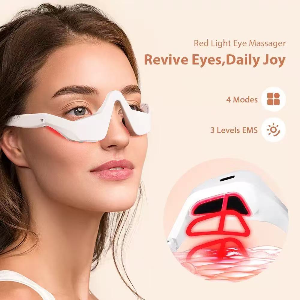 Light Therapy Glasses - Massaggiatore per Occhi e Viso a