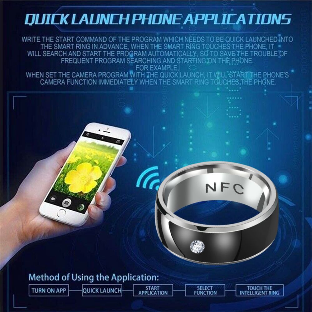 Fashion NFC Smart Finger Ring  - Smart Ring Nfc Pay recensione e prezzo